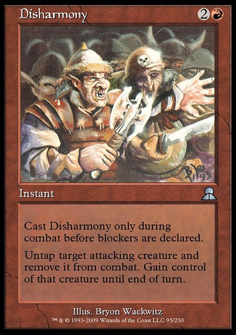 Disharmony